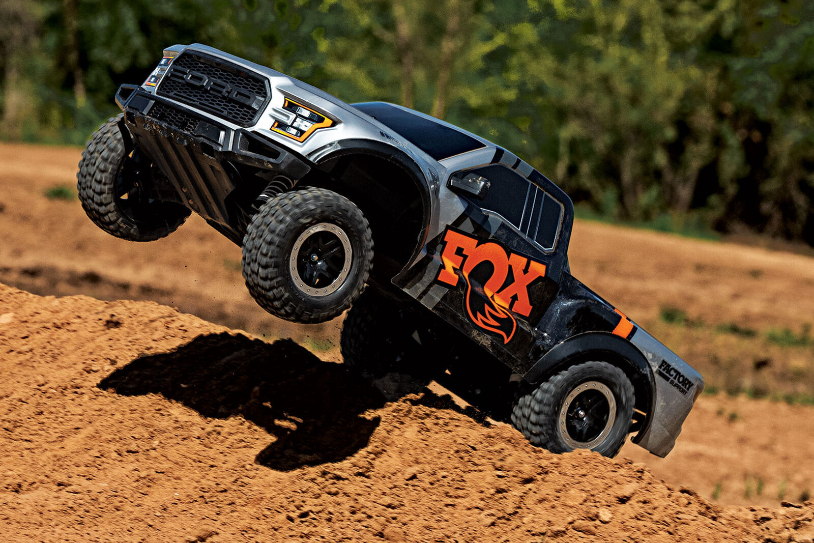 1/10 Scale Ford Raptor 2WD Brushed RTR USB-C Fox