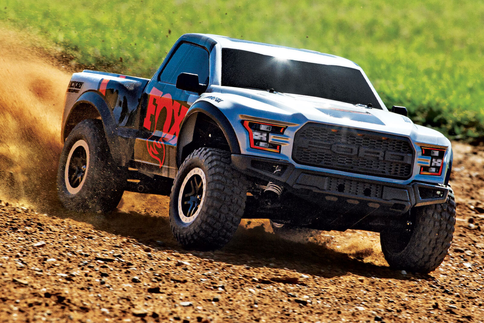 1/10 Scale Ford Raptor 2WD Brushed RTR USB-C Fox