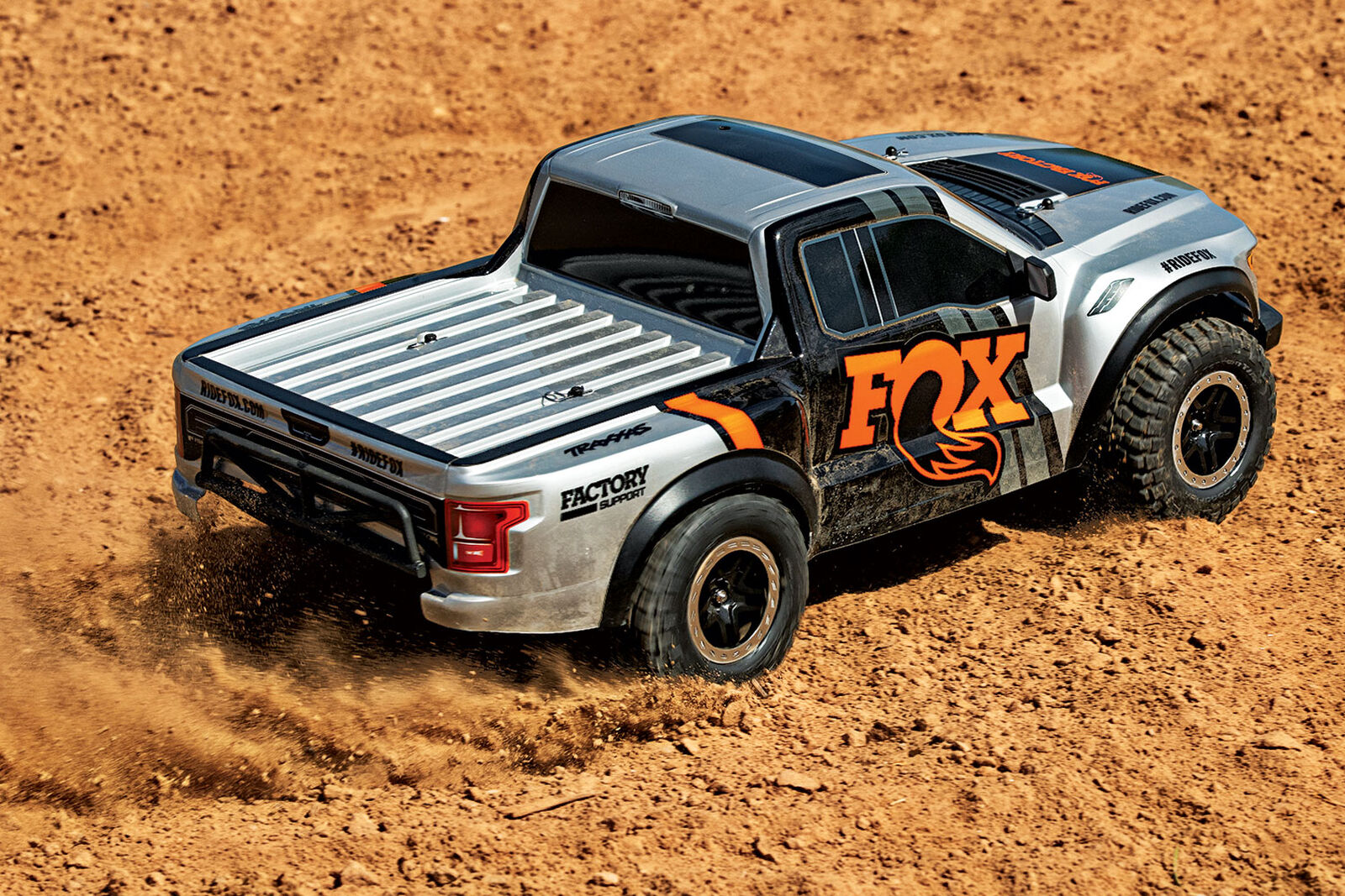 1/10 Scale Ford Raptor 2WD Brushed RTR USB-C Fox