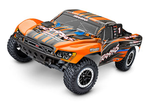 Slash 2WD BL-2s: 1/10 Scale Short Course Truck Orange