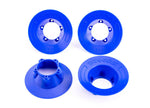 Wheel Covers, Blue (4)