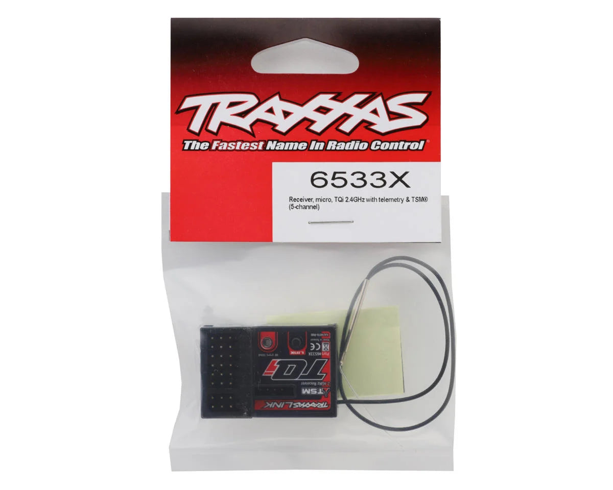 Traxxas TQi Receiver 2.4GHz with telemetry & TSM® (5-channel)