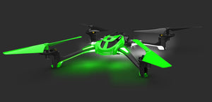 LaTrax Alias Ready-To-Fly Micro Electric Quadcopter Drone (Green)