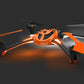 LaTrax Alias Ready-To-Fly Micro Electric Quadcopter Drone (Orange)