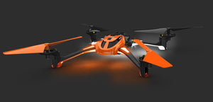 LaTrax Alias Ready-To-Fly Micro Electric Quadcopter Drone (Orange)