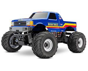 Traxxas Bigfoot® 1/10 RTR 4WD Brushless Monster Truck (Blue) w/BL-2s ESC & TQ 2.4GHz Radio