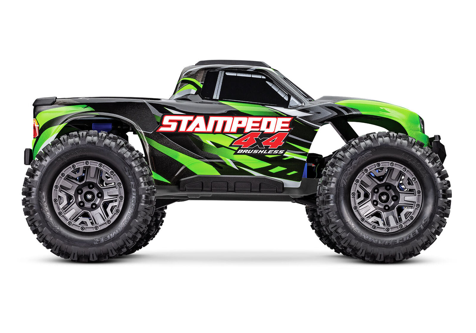 Stampede 4X4 BL-2s: 1/10 Scale 4WD Monster Truck (Blue)