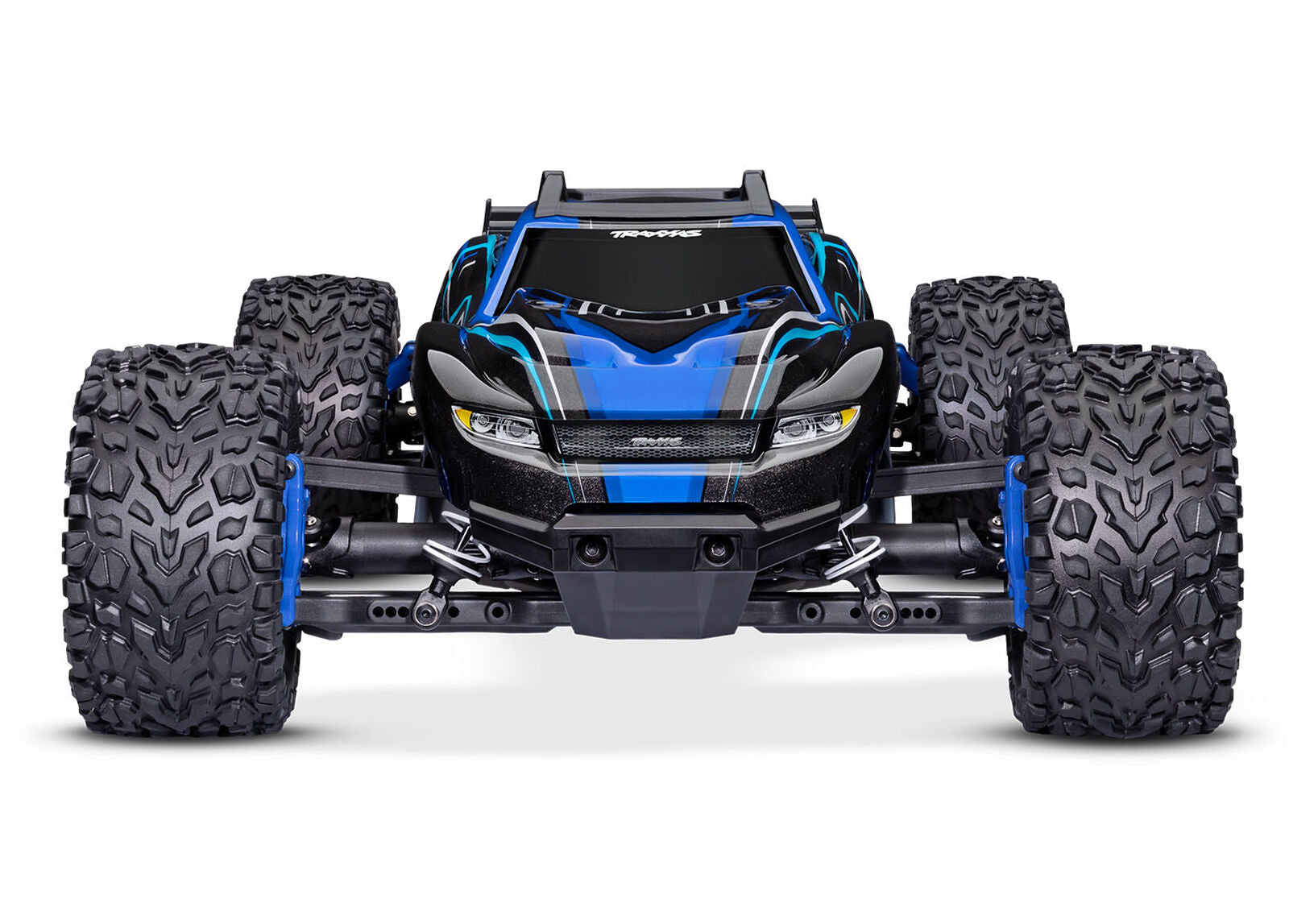 Rustler 4X4 BL-2s: 1/10 Scale 4WD Stadium Truck (Blue)