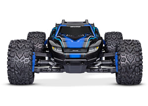 Rustler 4X4 BL-2s: 1/10 Scale 4WD Stadium Truck (Blue)