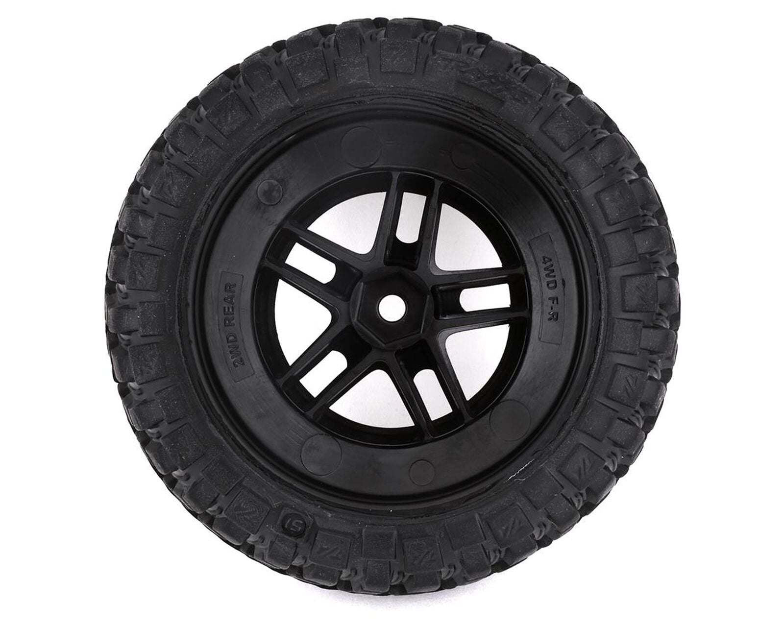 BFGoodrich Mud TA Rear Tires (2) (Black Chrome) (S1) w/Split-Spoke Rear Wheel