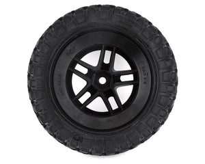 BFGoodrich Mud TA Rear Tires (2) (Black Chrome) (S1) w/Split-Spoke Rear Wheel