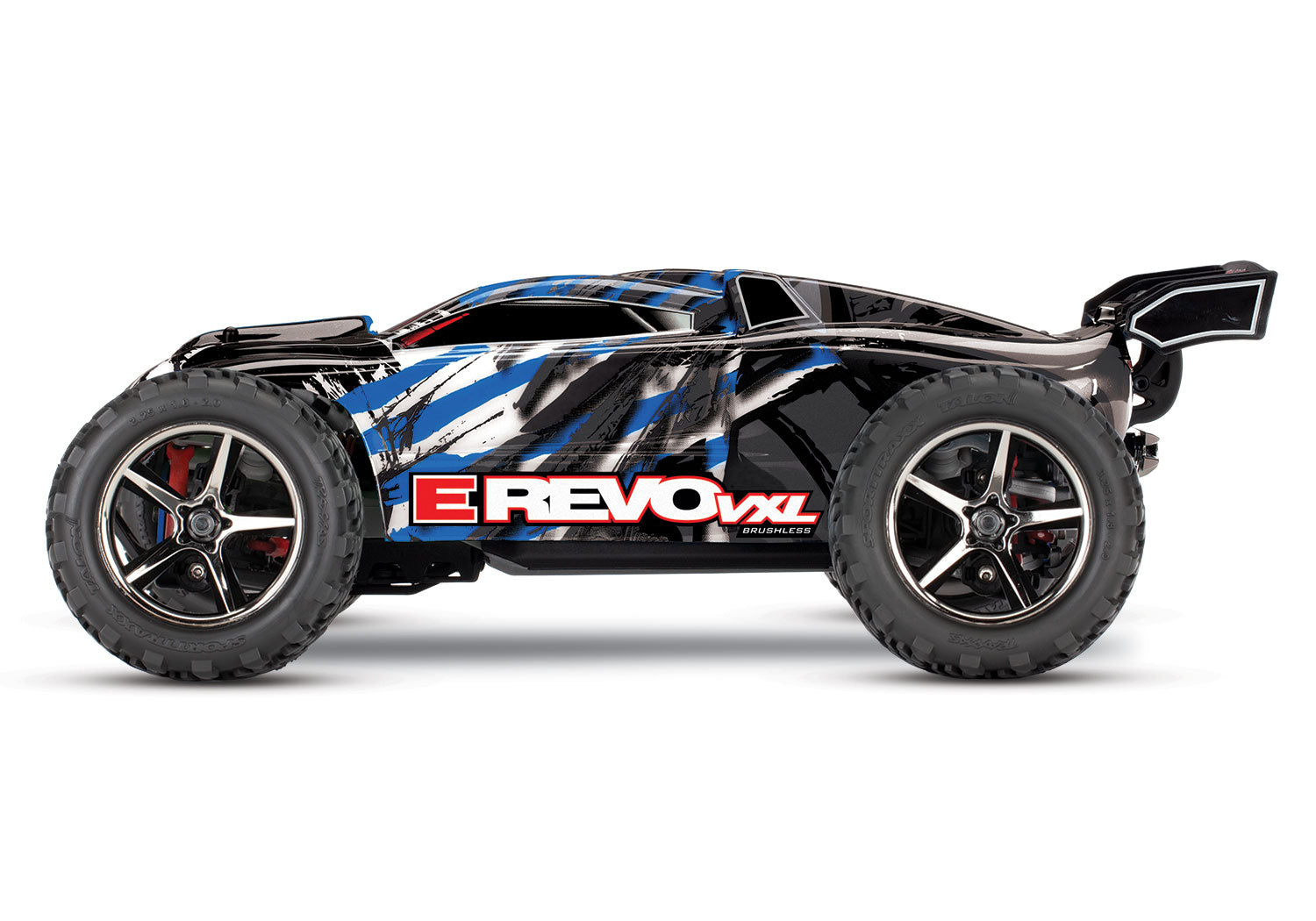 Traxxas E-Revo VXL Brushless 1/16 4WD RTR Monster Truck (Blue) w/VXL-3m ESC, TQi 2.4GHz Radio, Battery & USB-C Charger