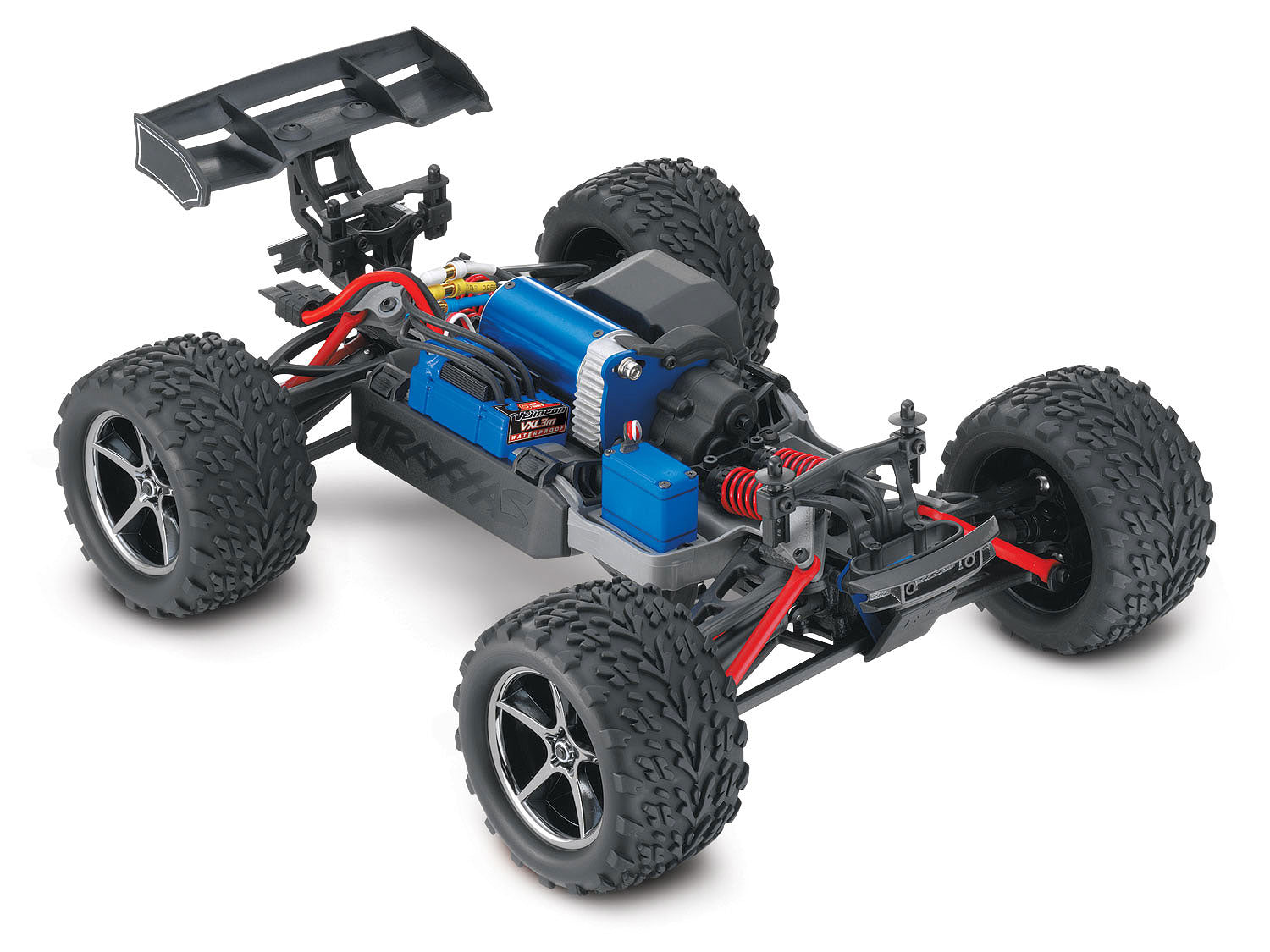 Traxxas E-Revo VXL Brushless 1/16 4WD RTR Monster Truck (Blue) w/VXL-3m ESC, TQi 2.4GHz Radio, Battery & USB-C Charger