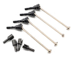 Traxxas Assembled Steel CV Driveshaft Set (4)