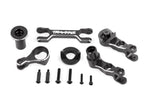 X-Maxx Aluminum Steering Bellcrank Set (Grey)