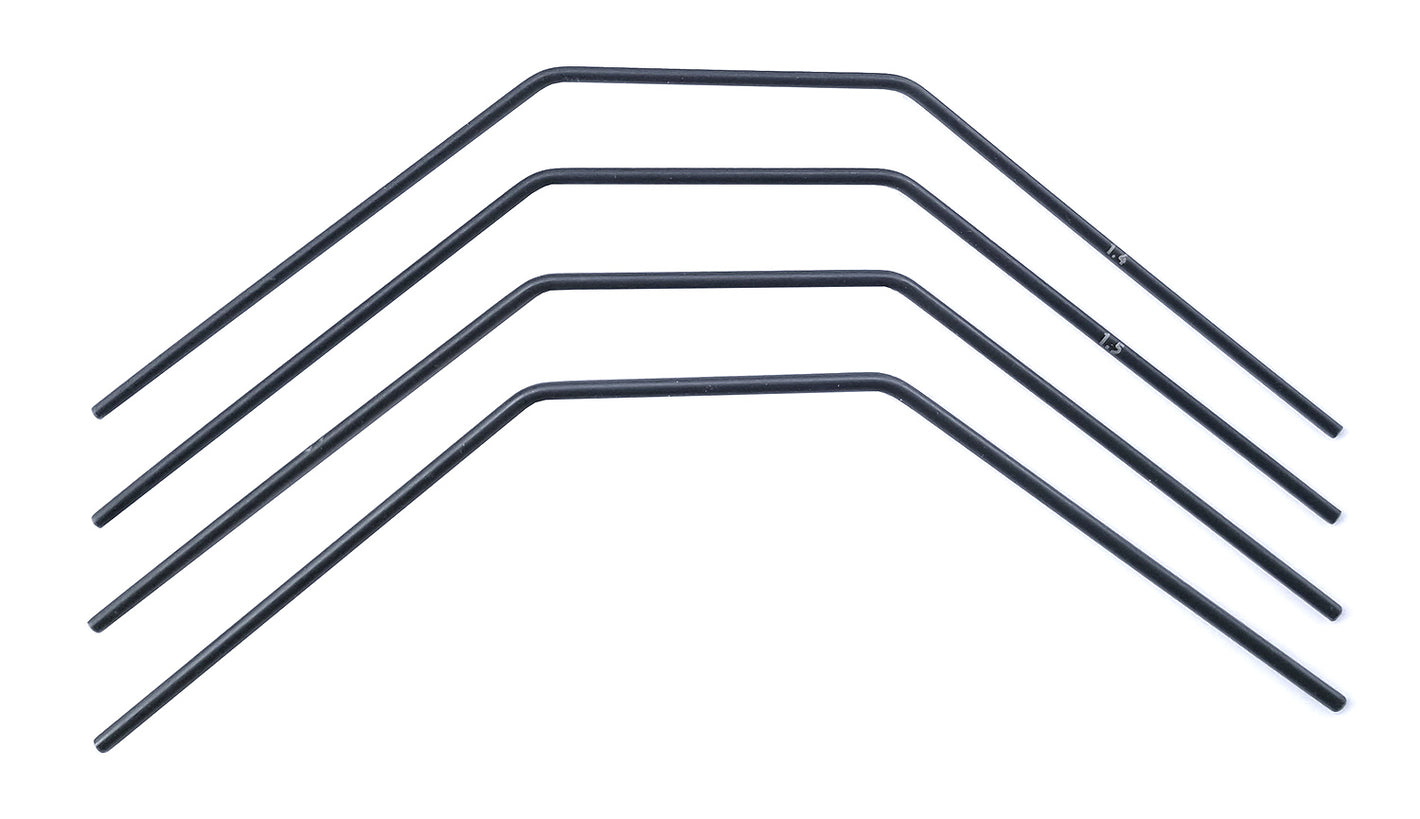 Associated RC10B74.1 Anti-roll Bar Set 1.4-1.7mm ASC92290