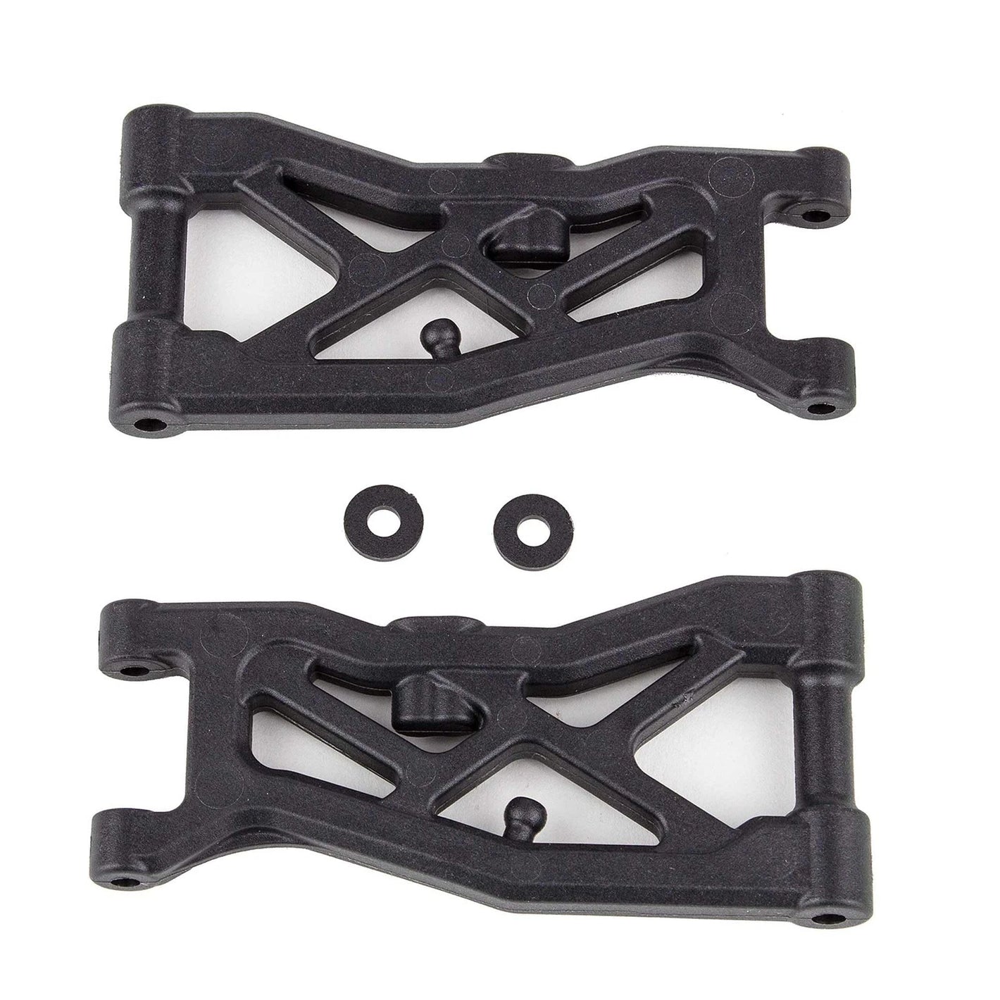 ASC92328 Associated RC10B74.2 Factory Team Carbon Front Suspension Arms