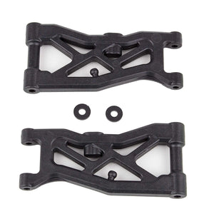 ASC92328 Associated RC10B74.2 Factory Team Carbon Front Suspension Arms