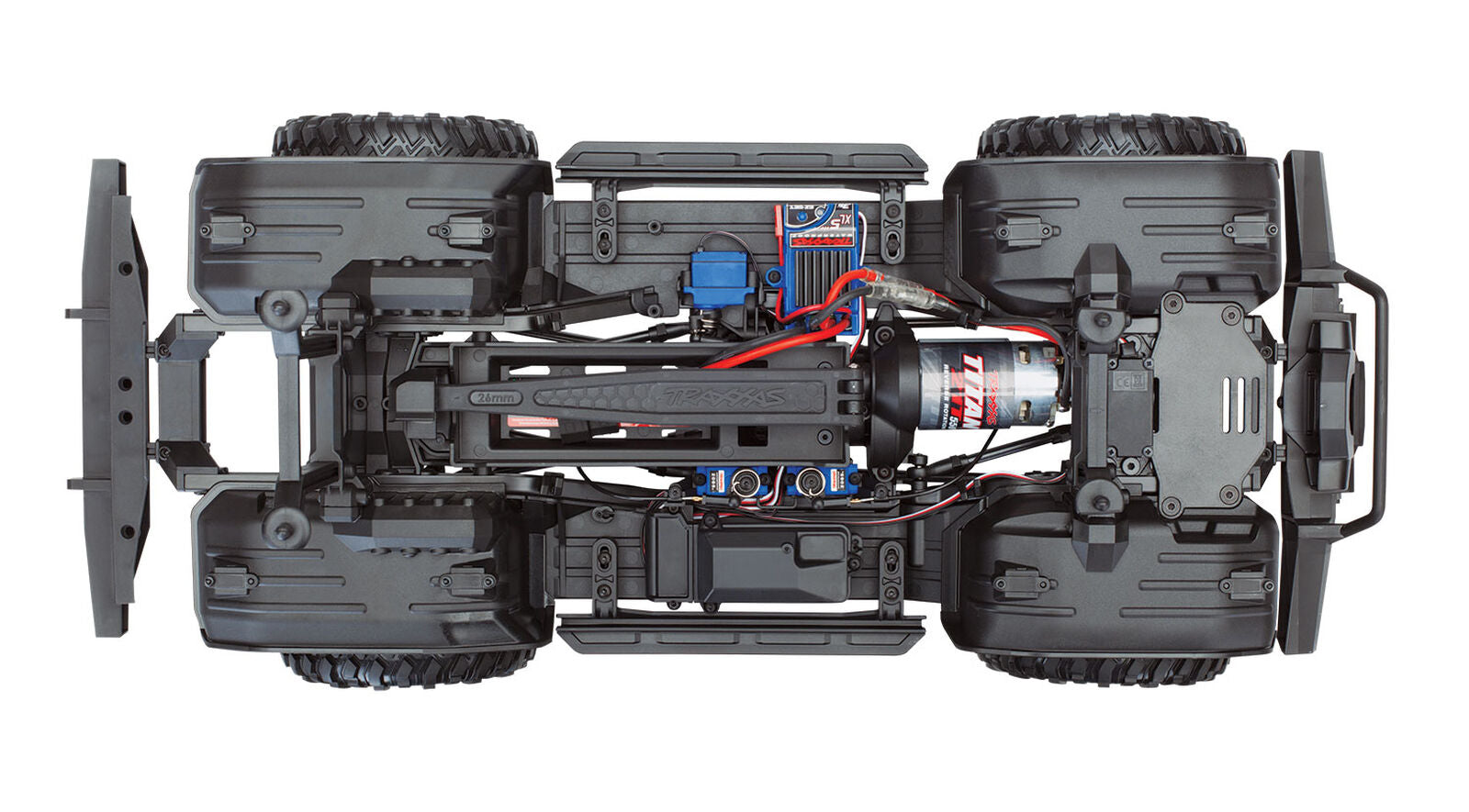 TRX-4® UnAssembled Kit: 4wd Chassis With TQi Link™ Enabled 2.4ghz Radio System