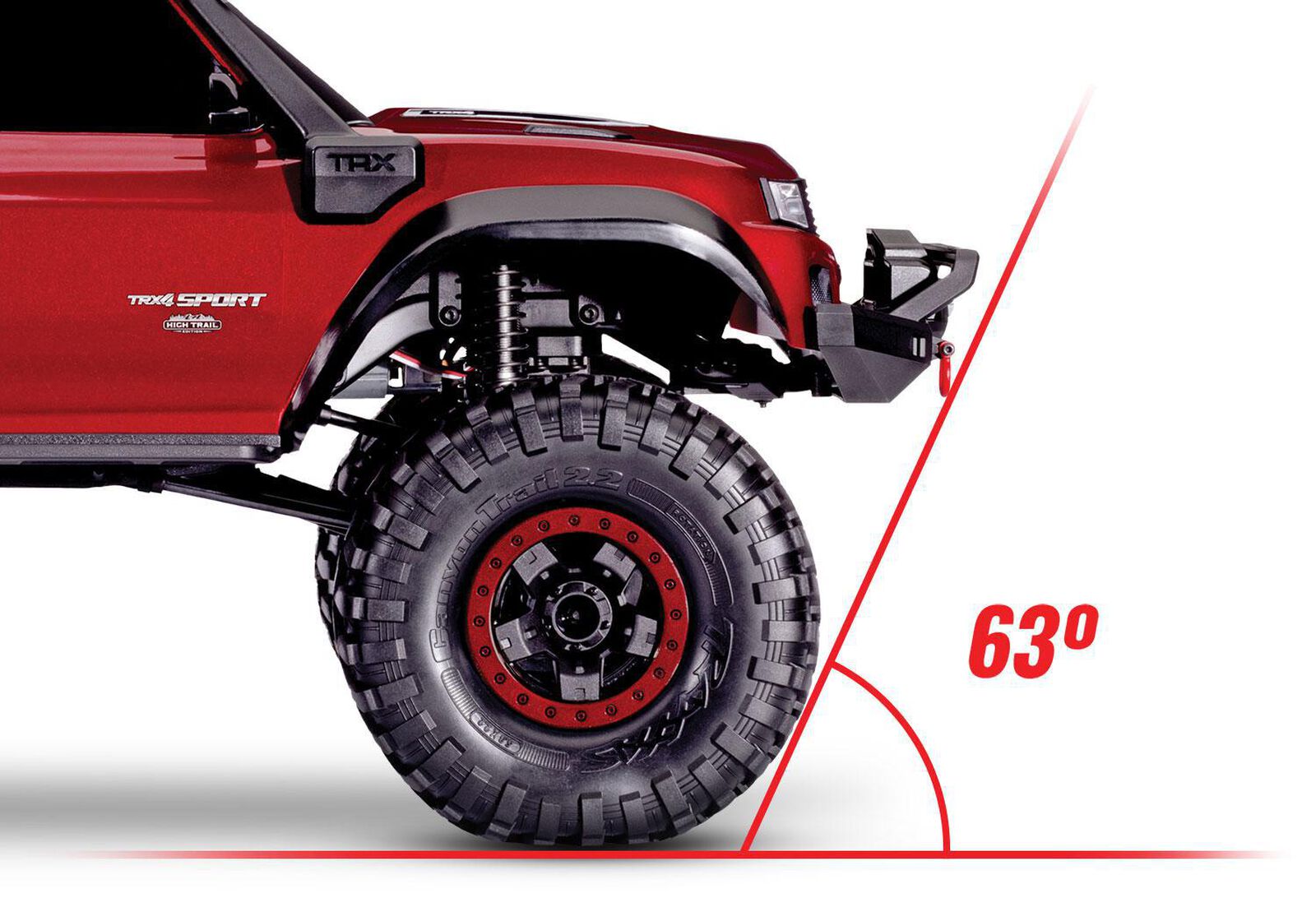 TRX-4 Sport High Trail Edition (Red)