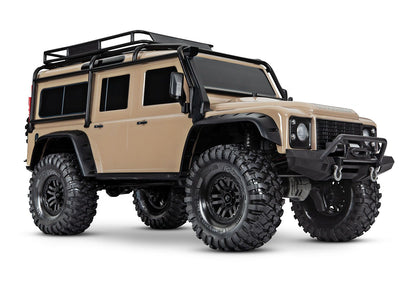 Traxxas TRX-4 1/10 Scale Trail Rock Crawler w/Land Rover Defender Body 82056-4SAND