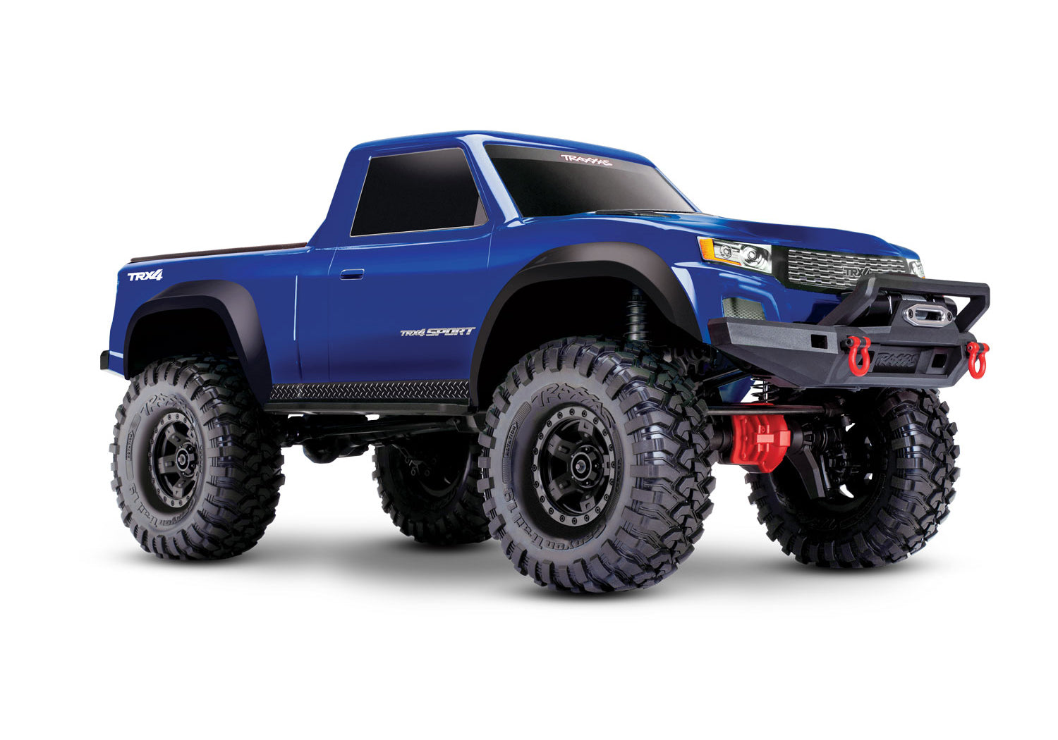 TRX-4 Sport 1/10 Scale Trail Rock Crawler (Blue) w/XL-5 HV ESC & TQ 2.4GHz Radio