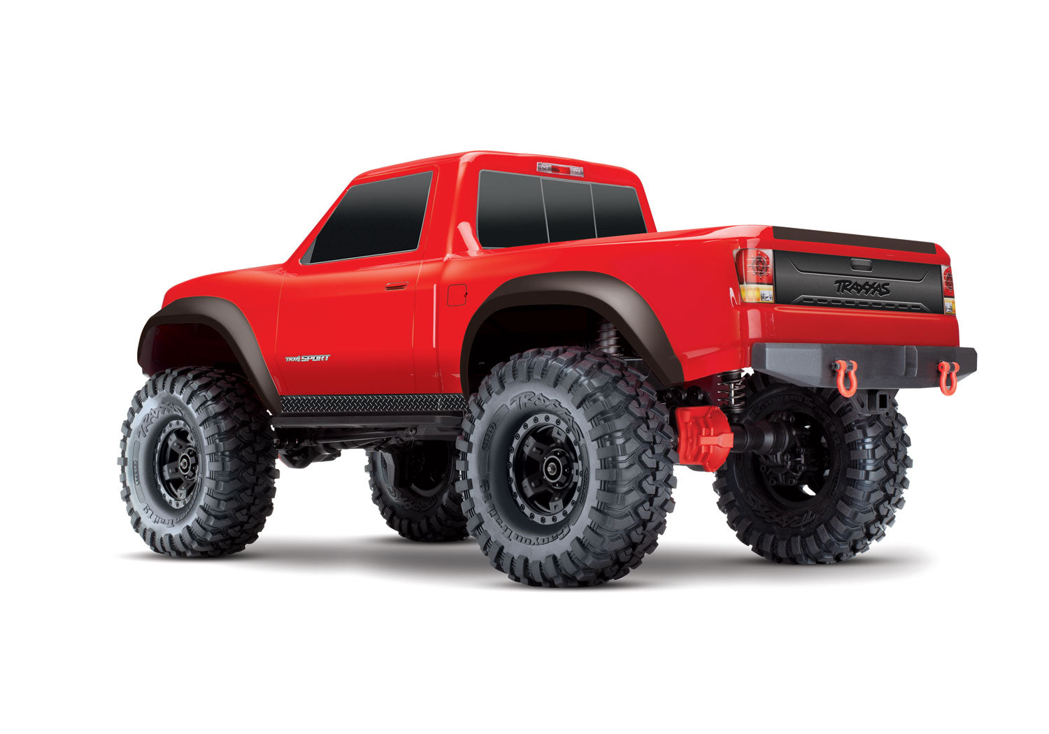 TRX-4 Sport 1/10 Scale Trail Rock Crawler (Red) w/XL-5 HV ESC & TQ 2.4GHz Radio