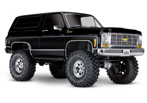 Traxxas TRX-4® 1/10 Trail Crawler Truck w/1979 Chevy Blazer Clipless Body (Black) w/TQi 2.4GHz Radio