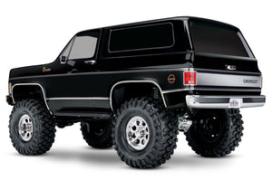 Traxxas TRX-4® 1/10 Trail Crawler Truck w/1979 Chevy Blazer Clipless Body (Black) w/TQi 2.4GHz Radio