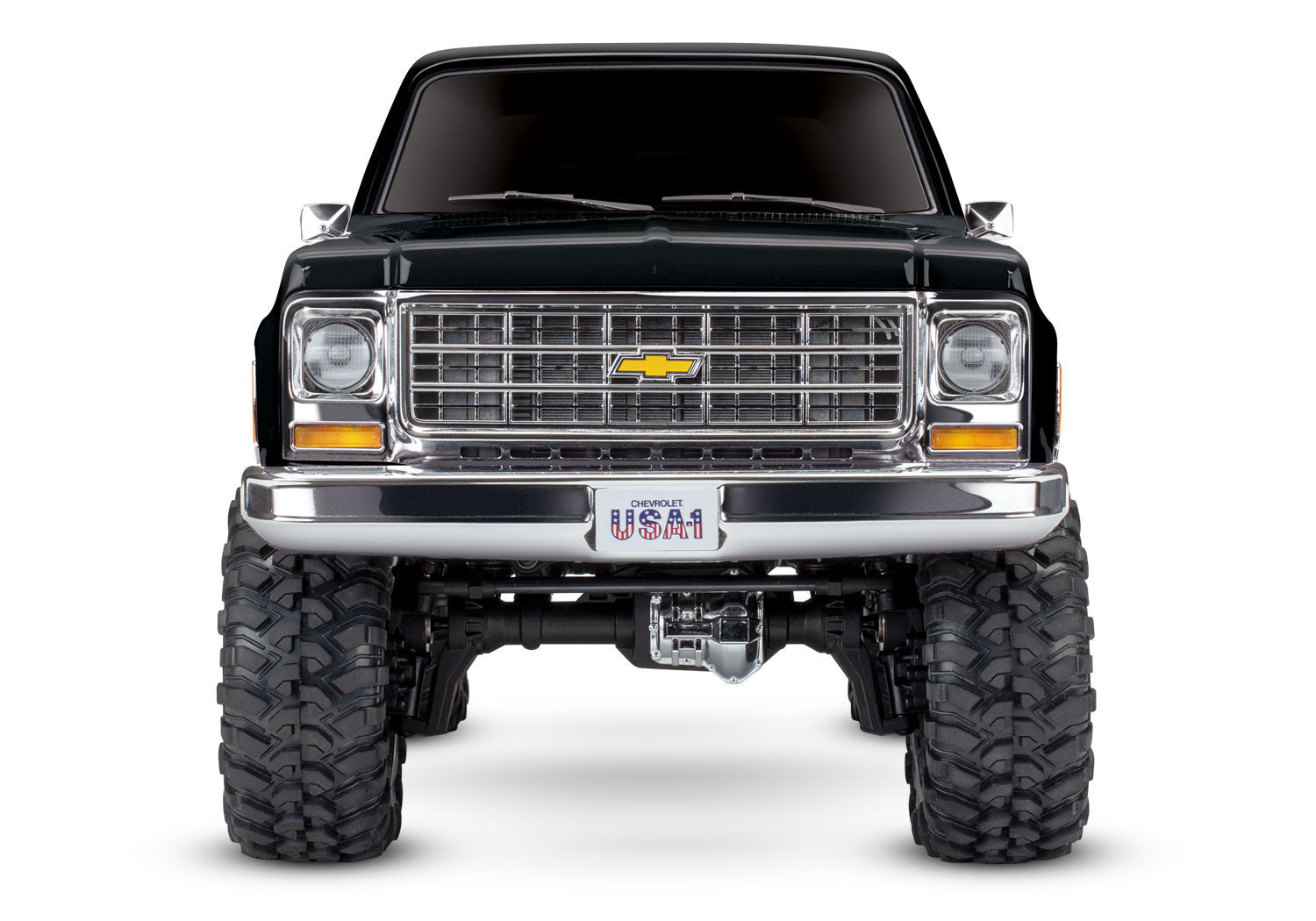 Traxxas TRX-4® 1/10 Trail Crawler Truck w/1979 Chevy Blazer Clipless Body (Black) w/TQi 2.4GHz Radio