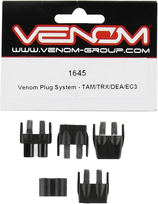 #1645 Venom Universal Plug System Fits Tamyia Traxxas Deans EC3 Plugs