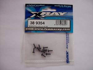 Team XRAY 389354 M2.5x8 Phillips Drive Self-Tapping Pan Head Screws (10)