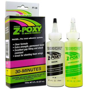 Pacer Technology Zap PT39 Zap Adhesives Z-Poxy 30-Minute 8 Oz