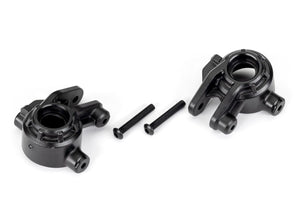 Hoss/Rustler/Slash 4x4 Extreme Heavy Duty Steering Blocks (Black) (2)