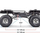 Traxxas TRX-4 1/10 High Trail Edition RC Crawler w/'79 Ford F-150 Ranger XLT Body (Black) & TQi 2.4GHz Radio