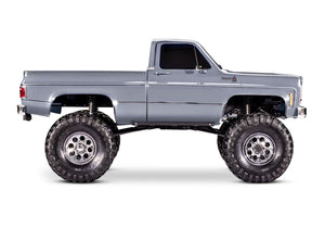 TRX-4 1/10 Trail Crawler Truck W/79 Chevrolet K10 Truck Body (Silver)