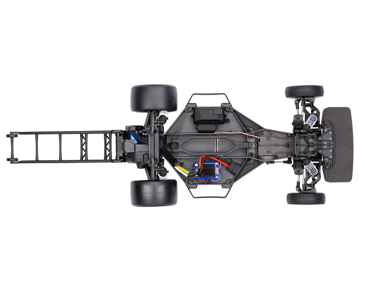 Traxxas Drag Slash HD 1/10 2WD RTR No Prep Car w/Ford Mustang 5.0 Body (Red) TQi 2.4GHz Radio & TSM