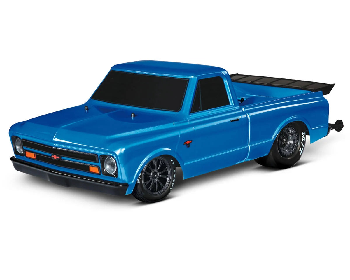 Traxxas Drag Slash HD 1967 Chevrolet C10 1/10 2WD RTR No Prep Truck (Blue) w/TQi 2.4GHz Radio & TSM
