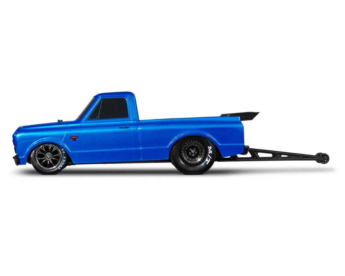 Traxxas Drag Slash HD 1967 Chevrolet C10 1/10 2WD RTR No Prep Truck (Blue) w/TQi 2.4GHz Radio & TSM