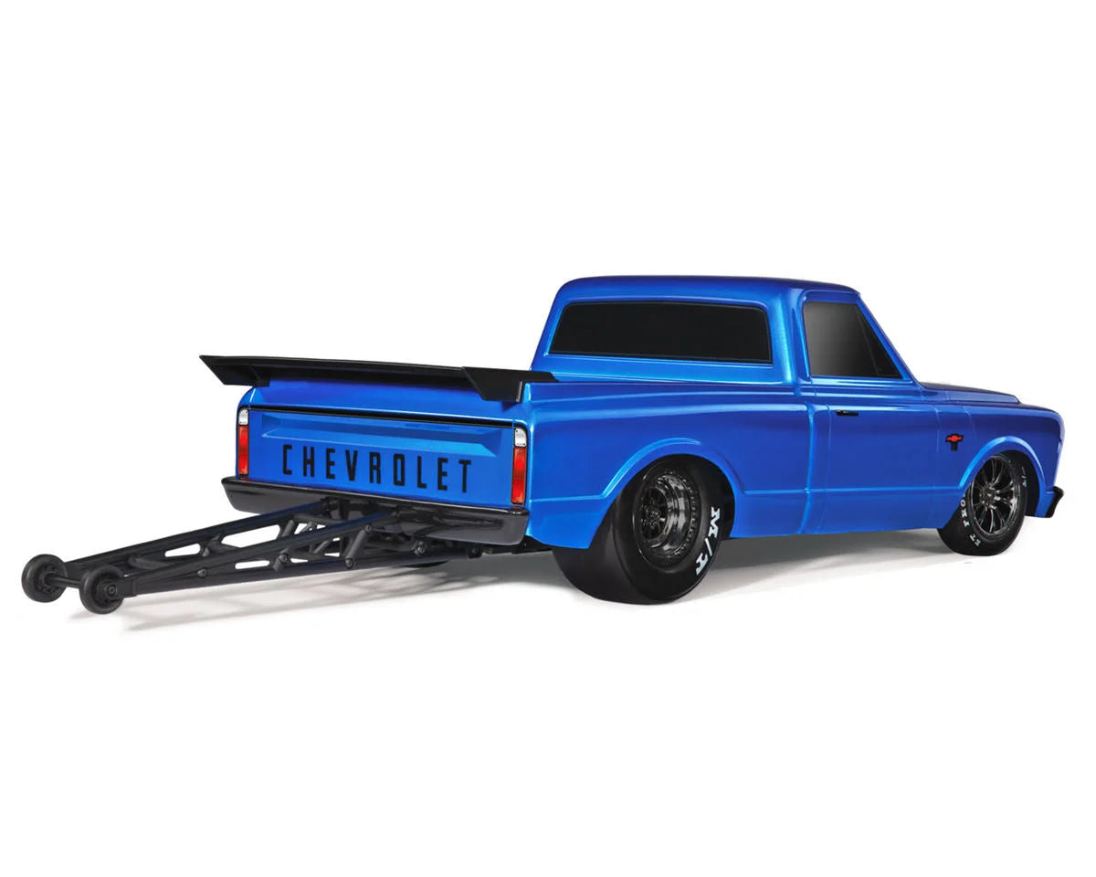 Traxxas Drag Slash HD 1967 Chevrolet C10 1/10 2WD RTR No Prep Truck (Blue) w/TQi 2.4GHz Radio & TSM