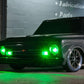 Front LED Light Set (Green)