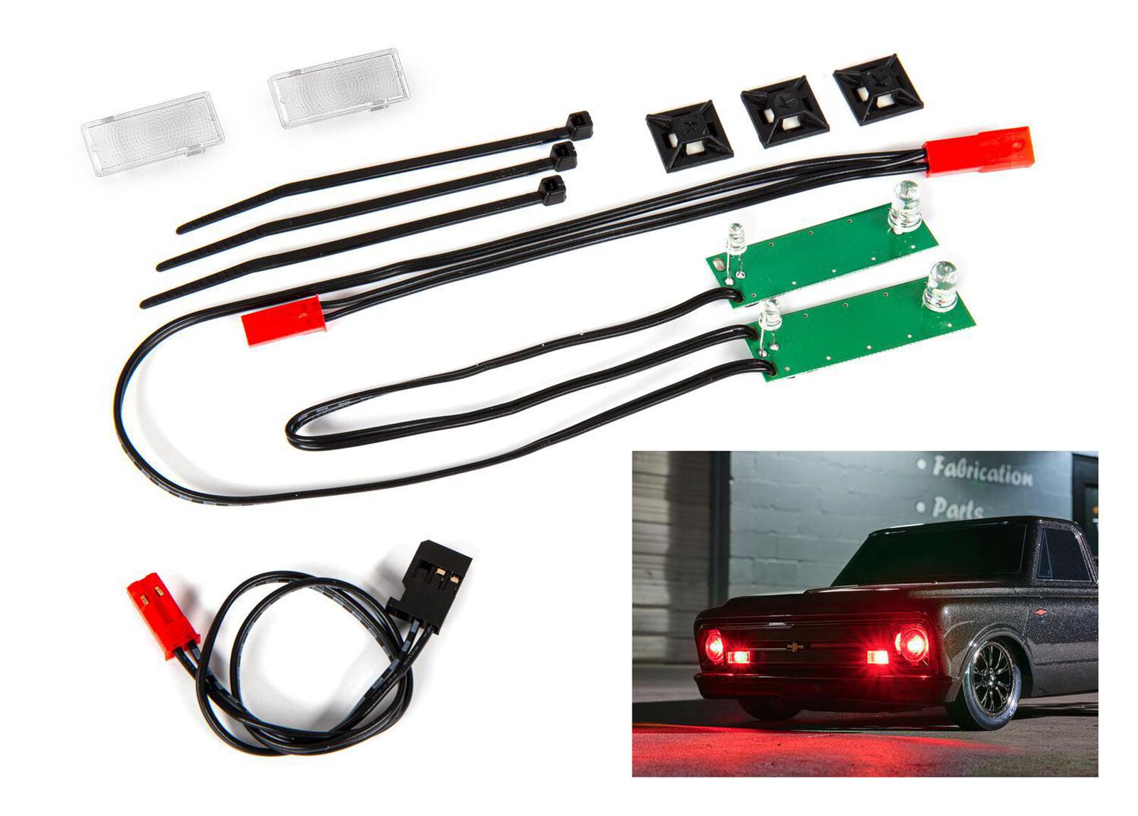 Front LED Light Set (Red)