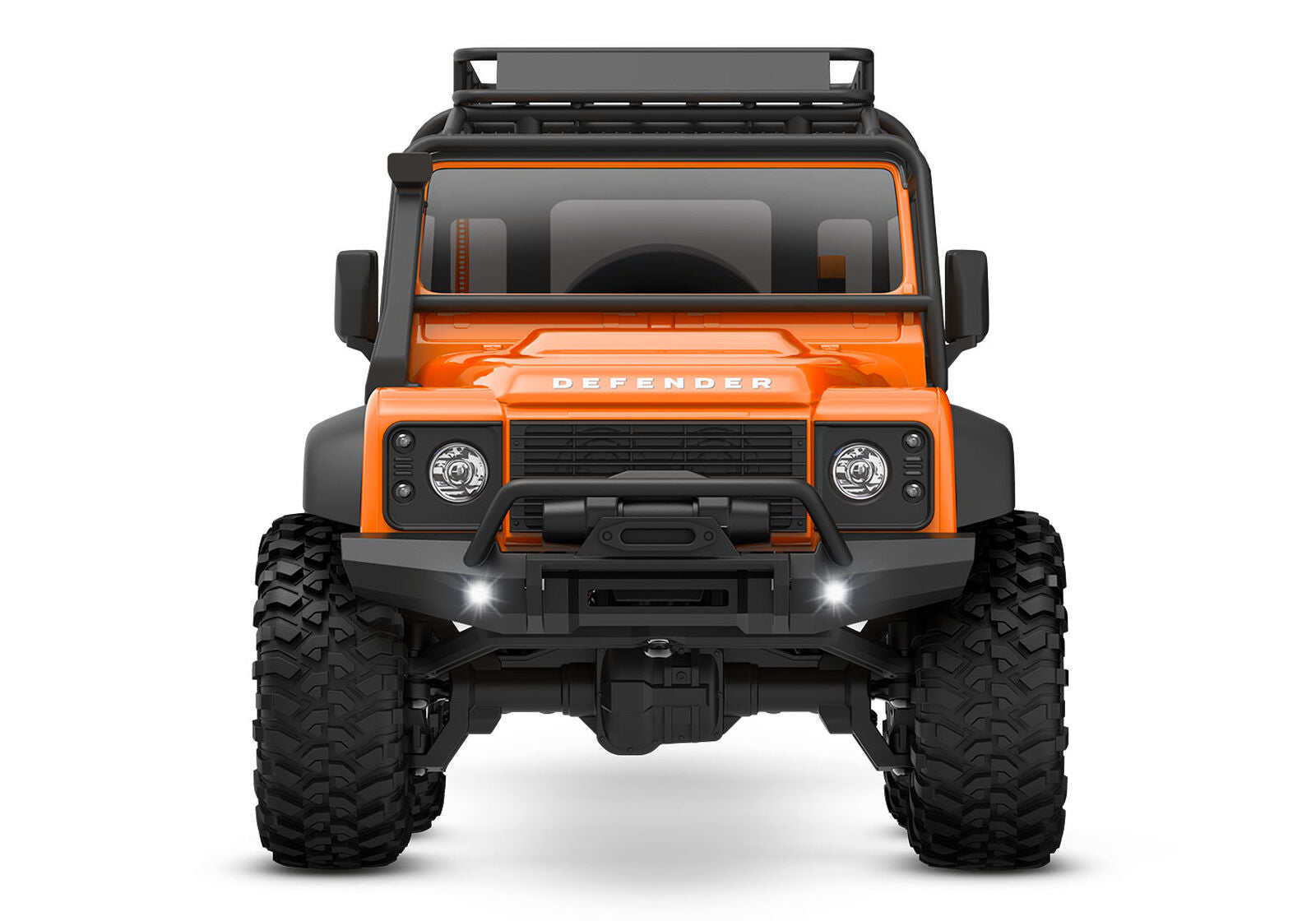 TRX-4Traxxas TRX-4M® 1/18 RTR Electric Rock Crawler w/Land Rover Defender Body w/TQ™ 2.4GHz RadioM Defender Orange