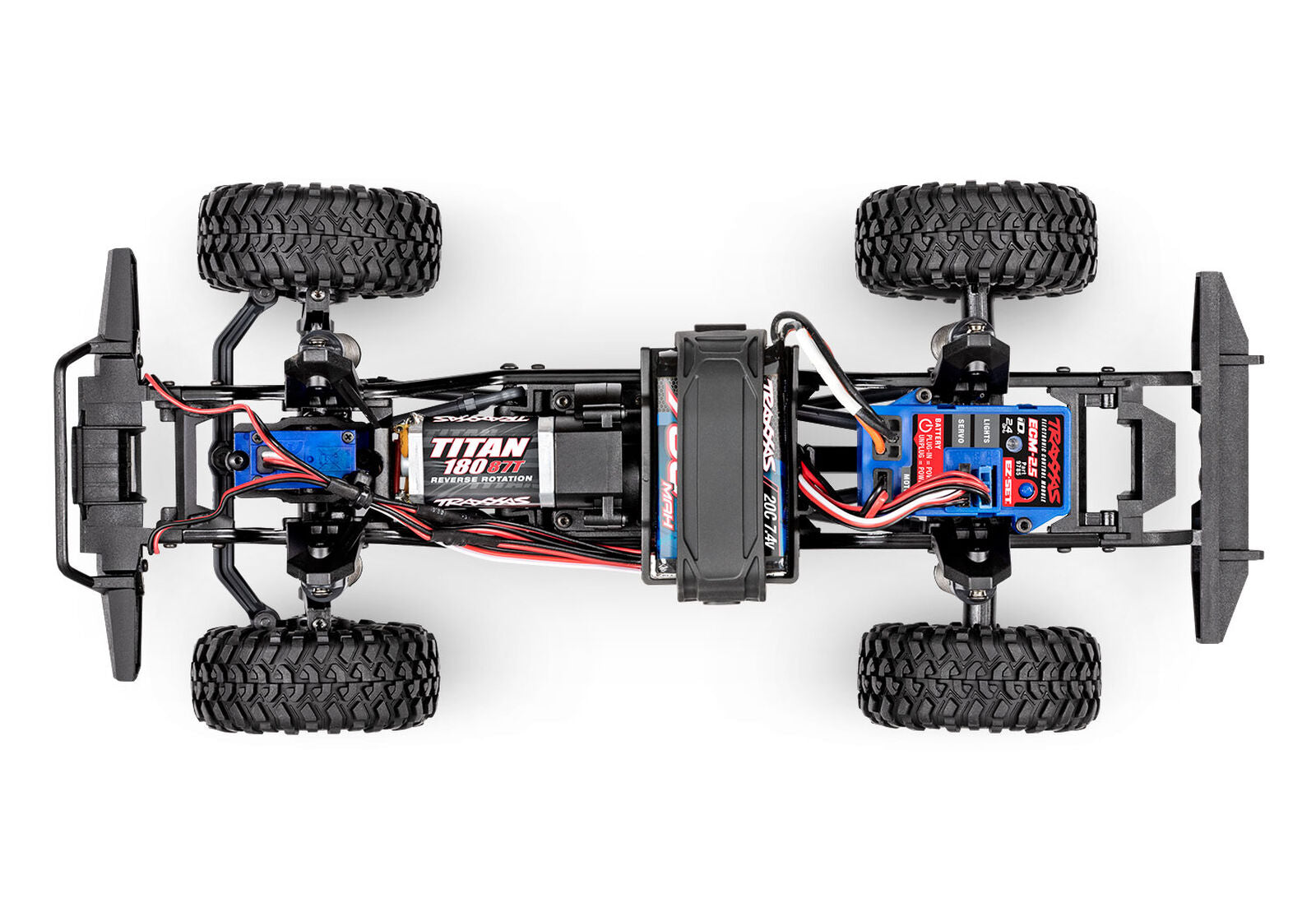 Traxxas TRX-4M® 1/18 RTR Electric Rock Crawler w/Land Rover Defender Body w/TQ™ 2.4GHz Radio