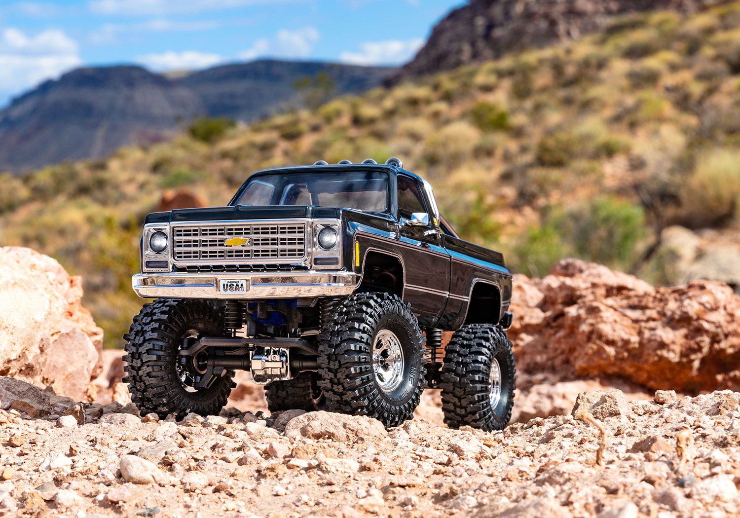 TRX-4M Chevrolet K10 High Trail Edition Black