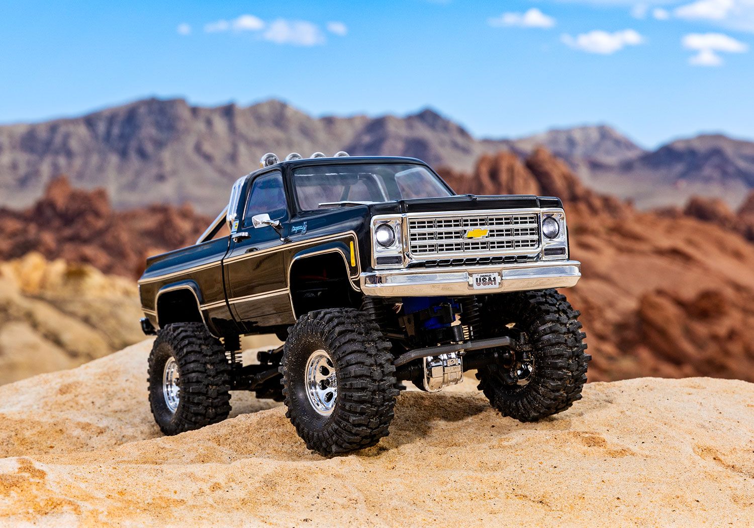 TRX-4M Chevrolet K10 High Trail Edition Black