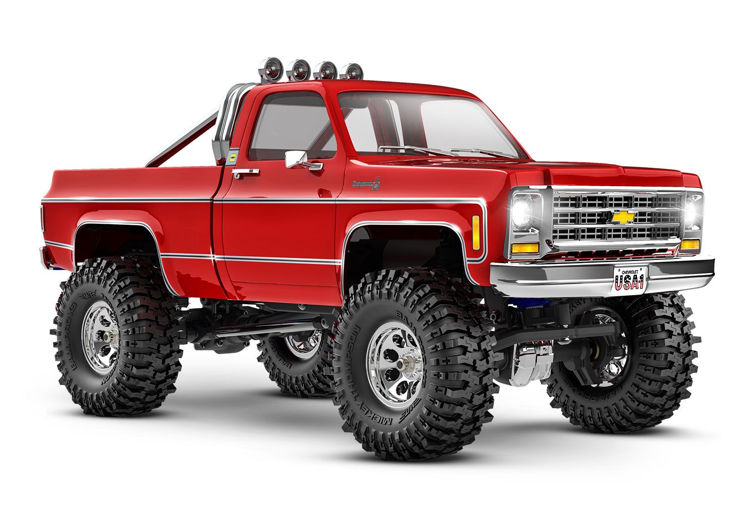 TRX-4M Chevrolet K10 High Trail Edition Red