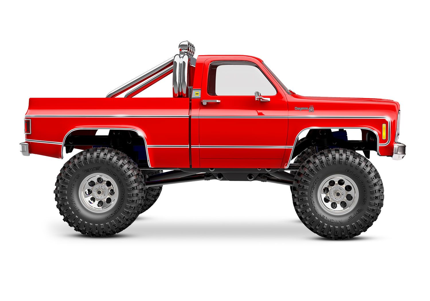 TRX-4M Chevrolet K10 High Trail Edition Red