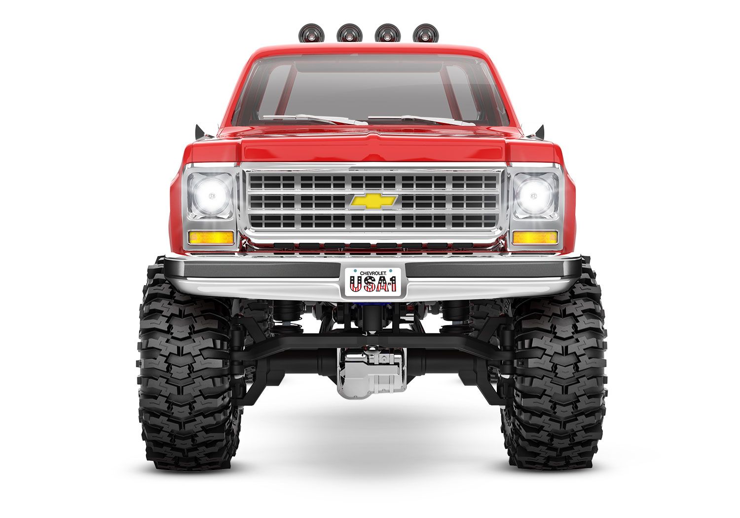 TRX-4M Chevrolet K10 High Trail Edition Red