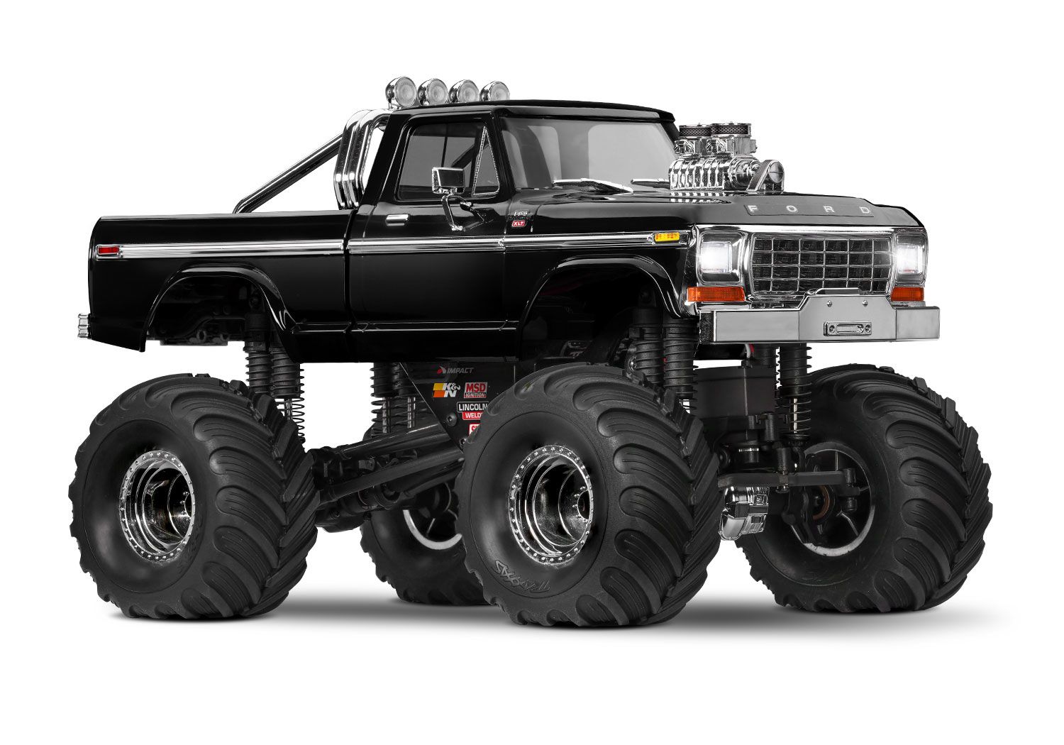 TRX-4MT Ford F-150 Monster Truck Black